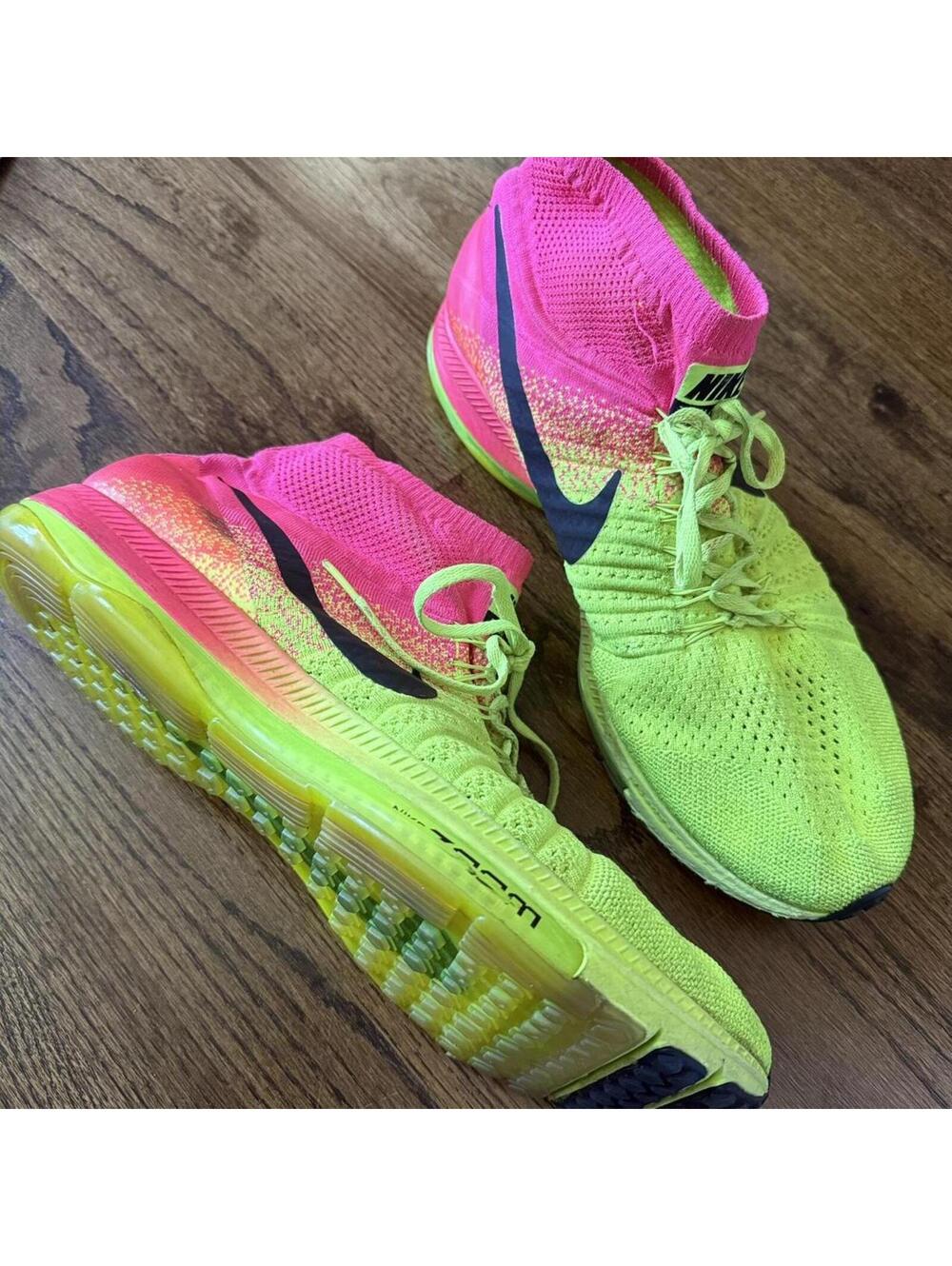 👟 Nike Zoom Flyknit Running Shoes – Men’s 14 - Picture 4 of 7
